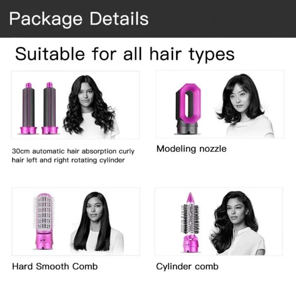 5 in 1 Hair Dryer Brush - Image 2